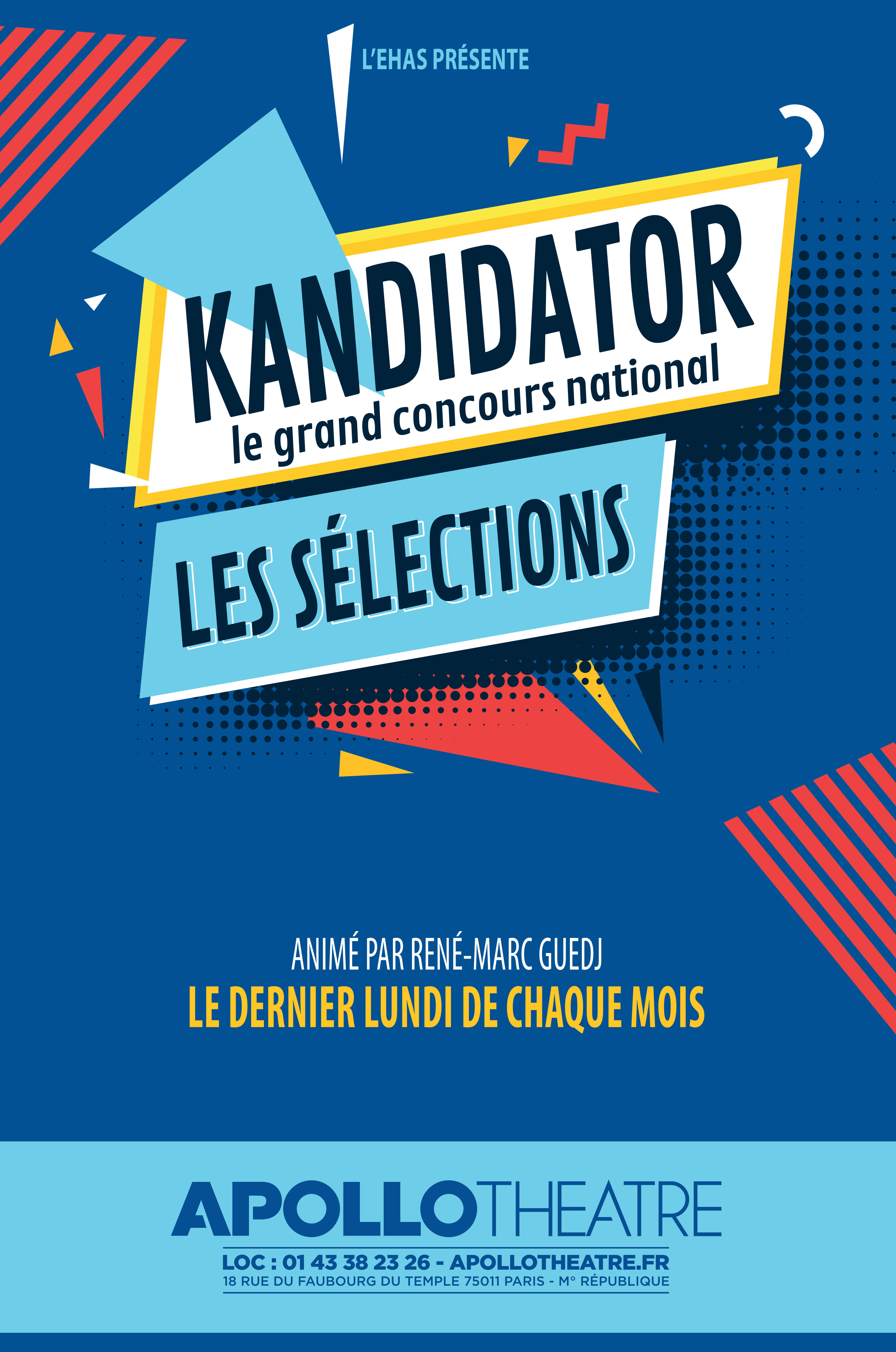 Grand Concours National - Talents 2021, le 21 Septembre - Apollo Théâtre